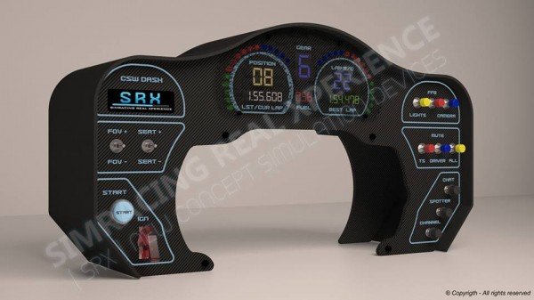 Ssr Custom Dash SRX GT Dash Coming for Fanatec CSW - Inside Sim Racing
