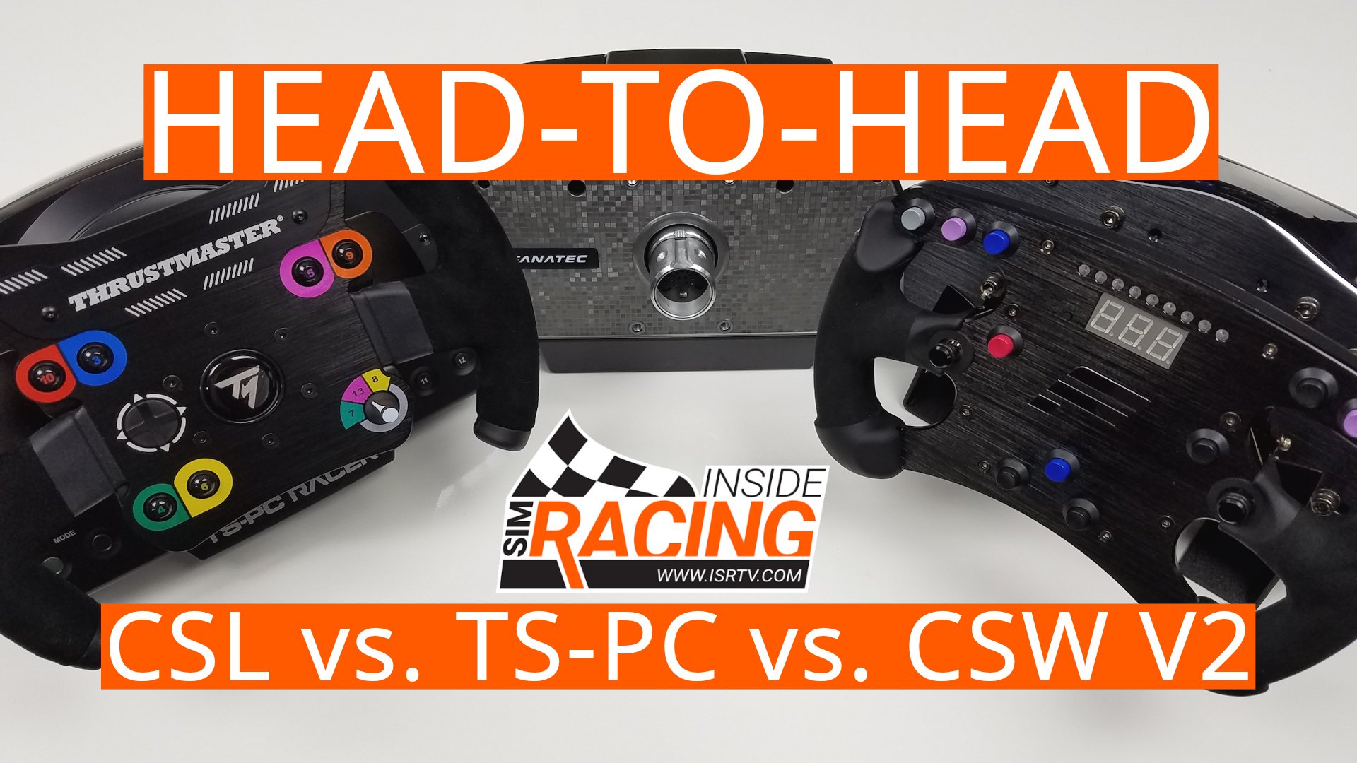 Fanatec CSL Elite vs. Thrustmaster TS-PC Racer vs. Fanatec ClubSport V2 Head-to-Head - Inside Sim Racing